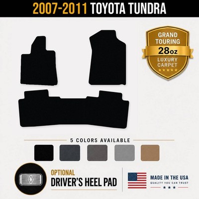 Avery Grand Touring Front & Rear Runner Floor Mats for 2007-2011 Tundra #3mf