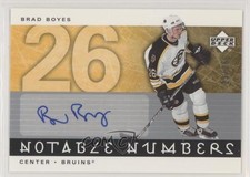 2005-06 Upper Deck Notable Numbers Auto /24 Brad Boyes #N-BB Auto 0c3
