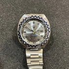 Seiko Men's Automatic Watch 6119-7173Vintage Gray Dial 21 Jewels Japan Made 1970