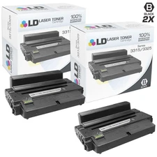 LD Compatible Xerox 106R02311/106R2311 2PK Black Toners for 3315dn/3325dni