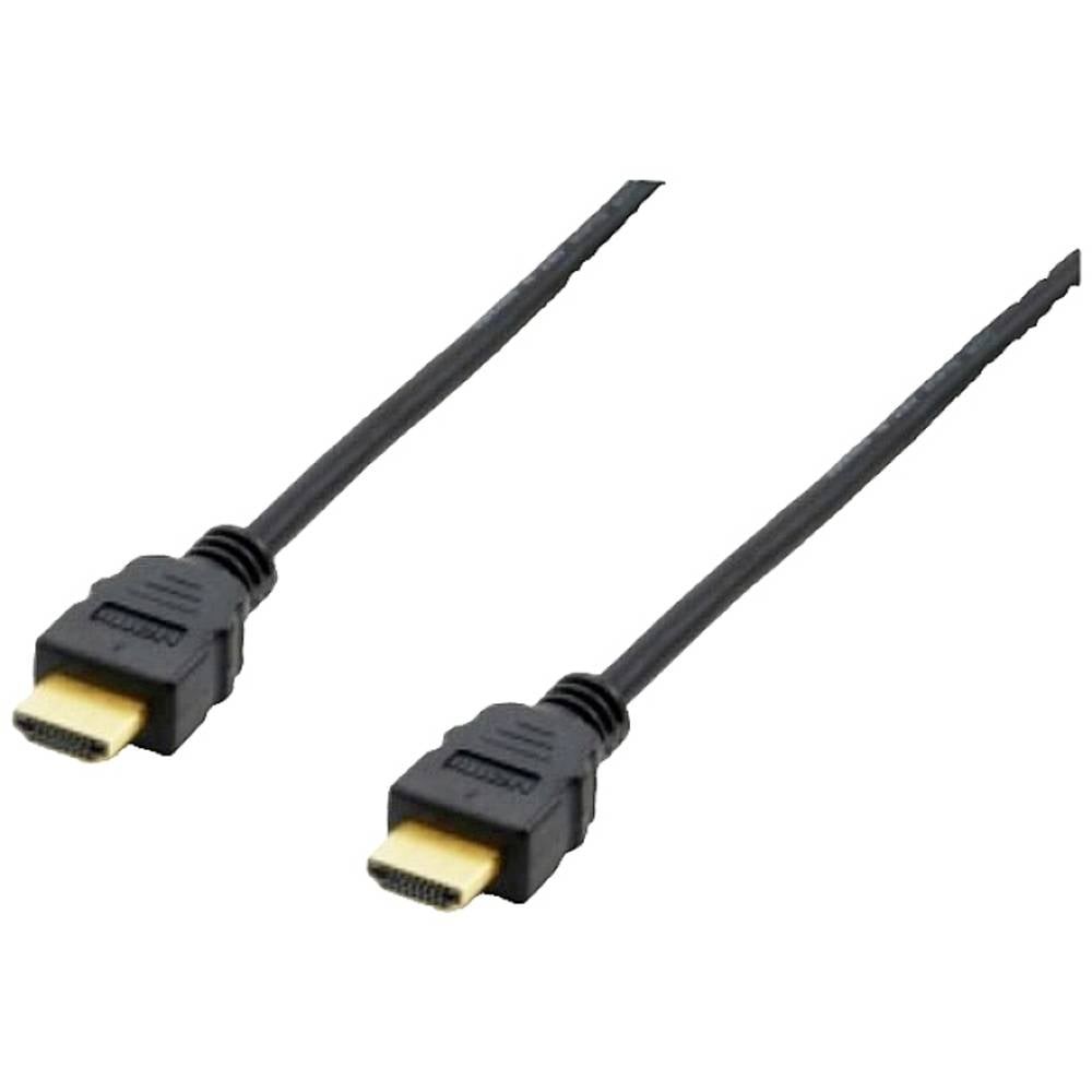 Equip HDMI Anschlusskabel HDMI-A Stecker 1500 m Schwarz 119374 vergoldete 4990₽