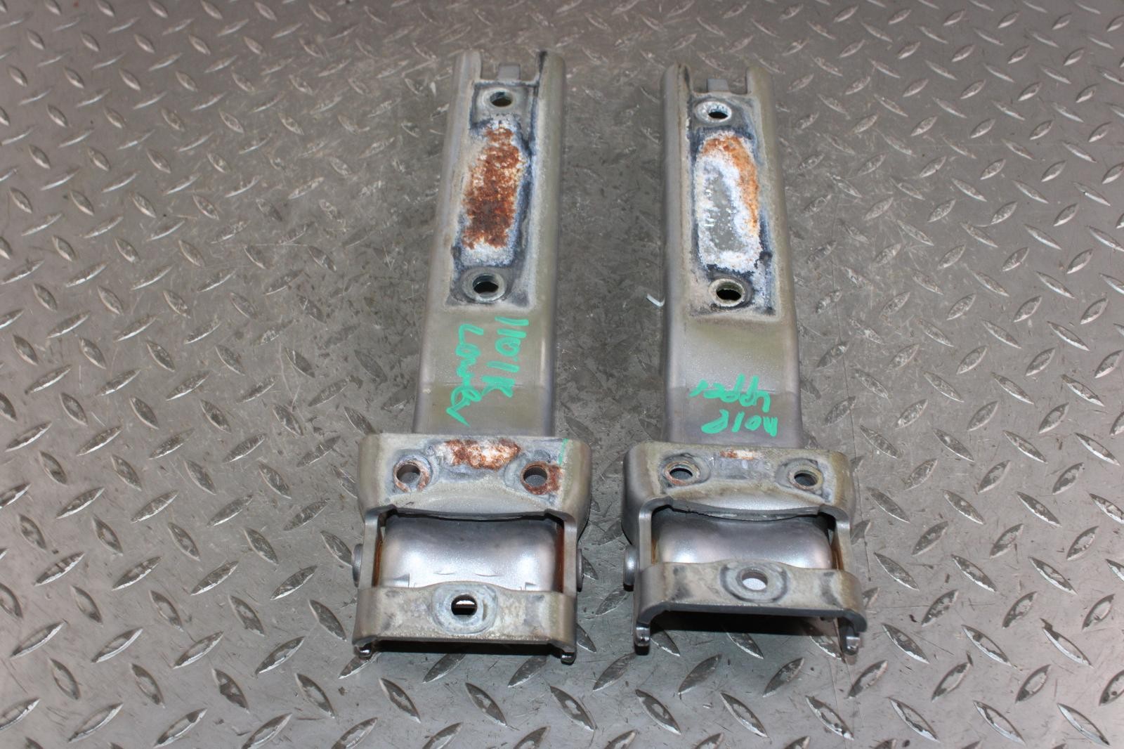 07-18 Wrangler Silver Rear Trunk Hatch Tailgate Pair Hinges 2x OEM Factory thumbnail 10