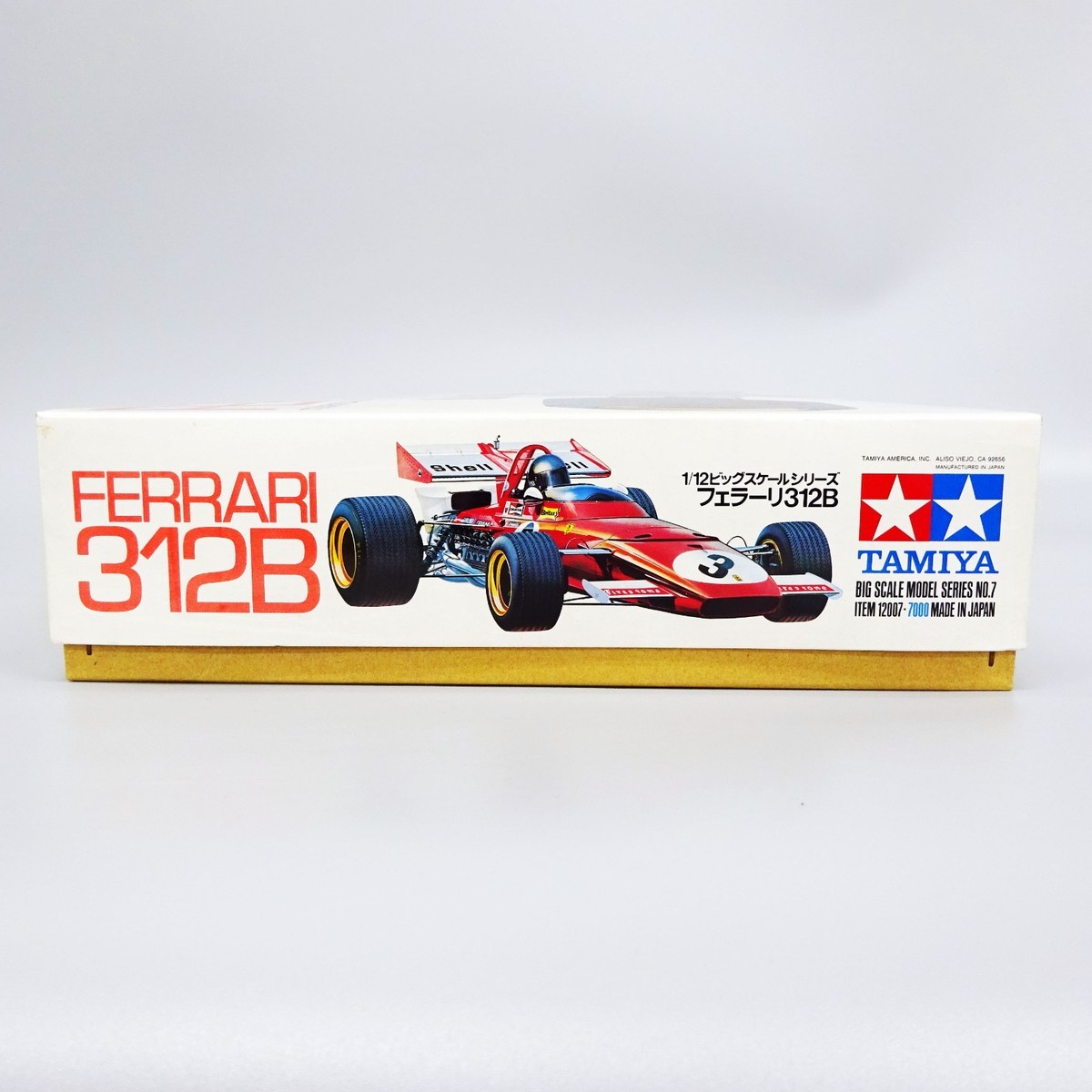 Tamiya 1/12 Ferrari 312B Big Scale Series F1 Vintage Plastic model