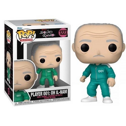 Funko Homme Vert Figurine Pop Squid Game Il-Nam 001 - Image 4