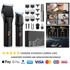 Haarschneidemaschine Profi Set Bartschneider & Haartrimmer Inkl. Haarschneideset