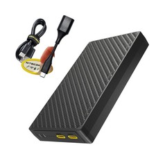 Nitecore NB20000 Gen 3 20000mAh Power Bank, Fast Charging QC PD Dual USB-C...