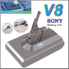 6400mAh Battery for Dyson V8 SV10 V8 Absolute V8 Animal Motorhead Fluffy Vacuum