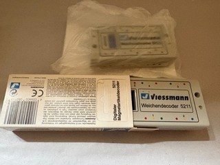 Viessmann 5211 Digital Magnetic Item Decoder New Unused in Original Packaging 5212 #28