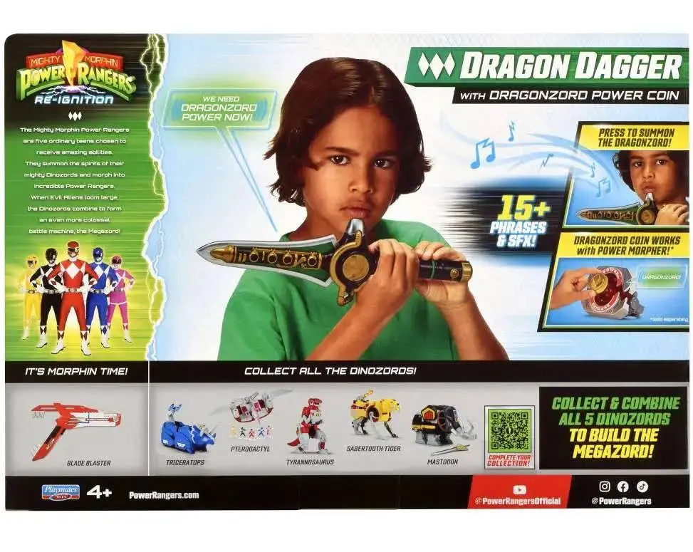 Mighty Morphin Power Rangers Re-Ignition DragonDagger with