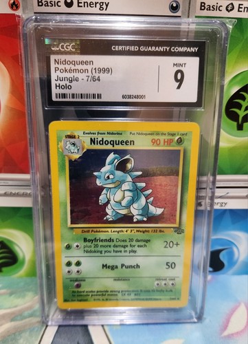 Nidoqueen (Unlimited) graded CGC 9 for sale on eBay