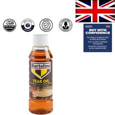 Teak Oil 250ml - Deep Penetrating Wood Care for Indoor & Outdoor Use 39.96 per litre