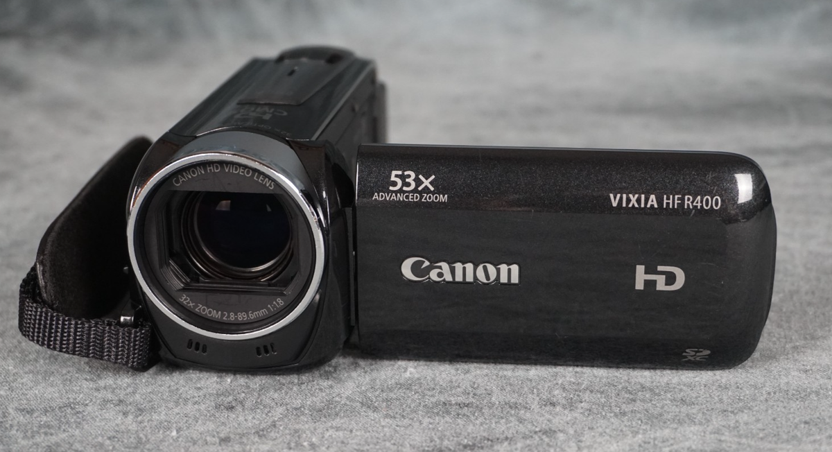 Canon VIXIA HF R400 HD 53x Advanced Zoom Camcorder - Black