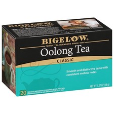 Oolong Tea, Caffeinated Tea with Fresh, Smooth Taste, 20 Count Box Pack of 6...