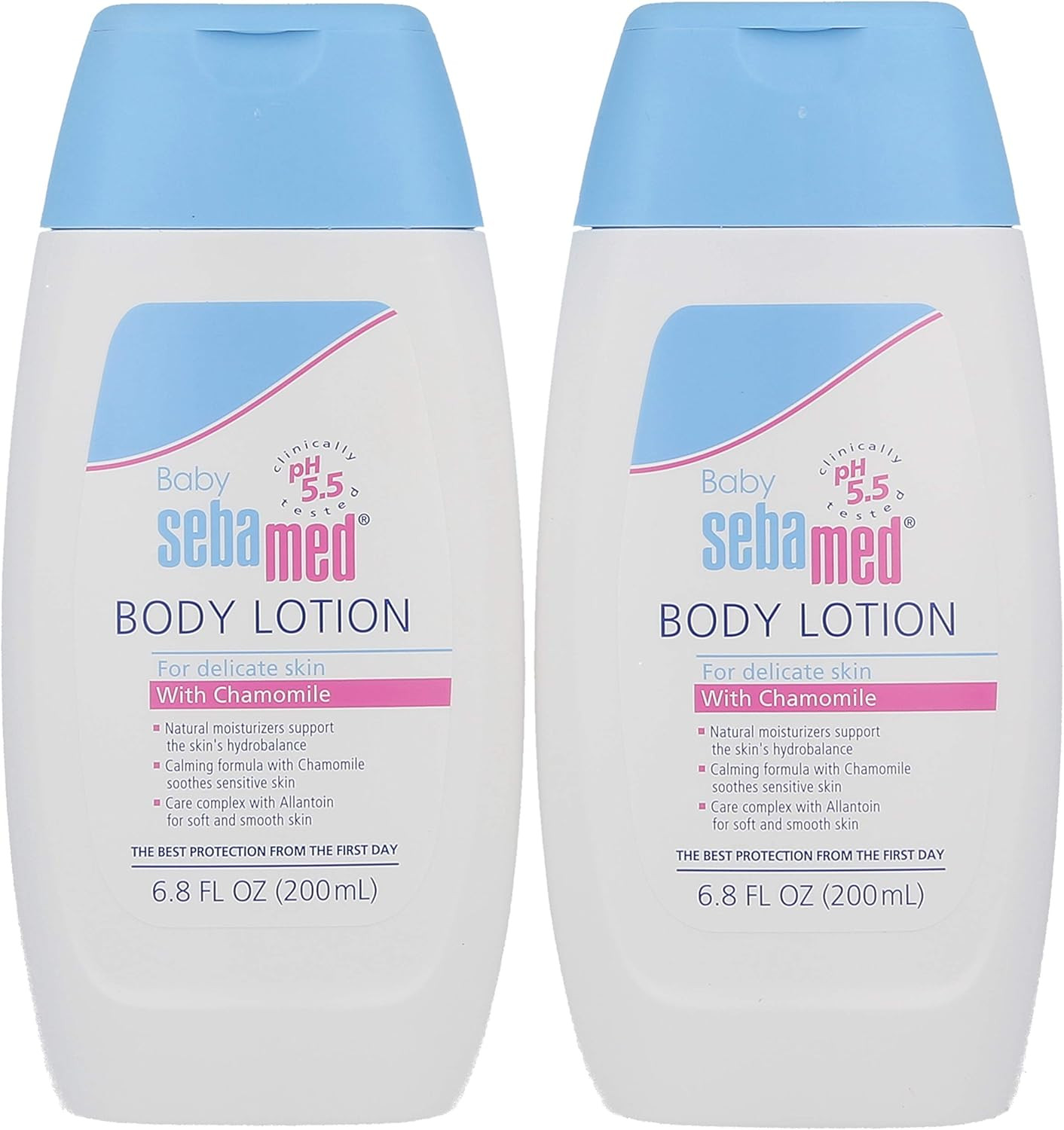 Baby Lotion, 6.8-Fluid Ounces Bottles (Pack of 2)