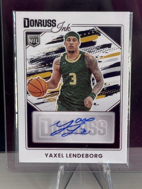 Panini 2025-26 Donruss Ink Yaxel Lendeborg UAB Blazers Auto #INK-YXL