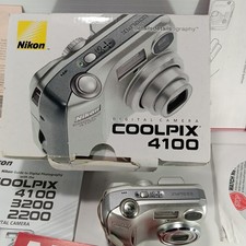 Nikon Coolpix 4100 Digital Camera 3.2MP with Box and Manual