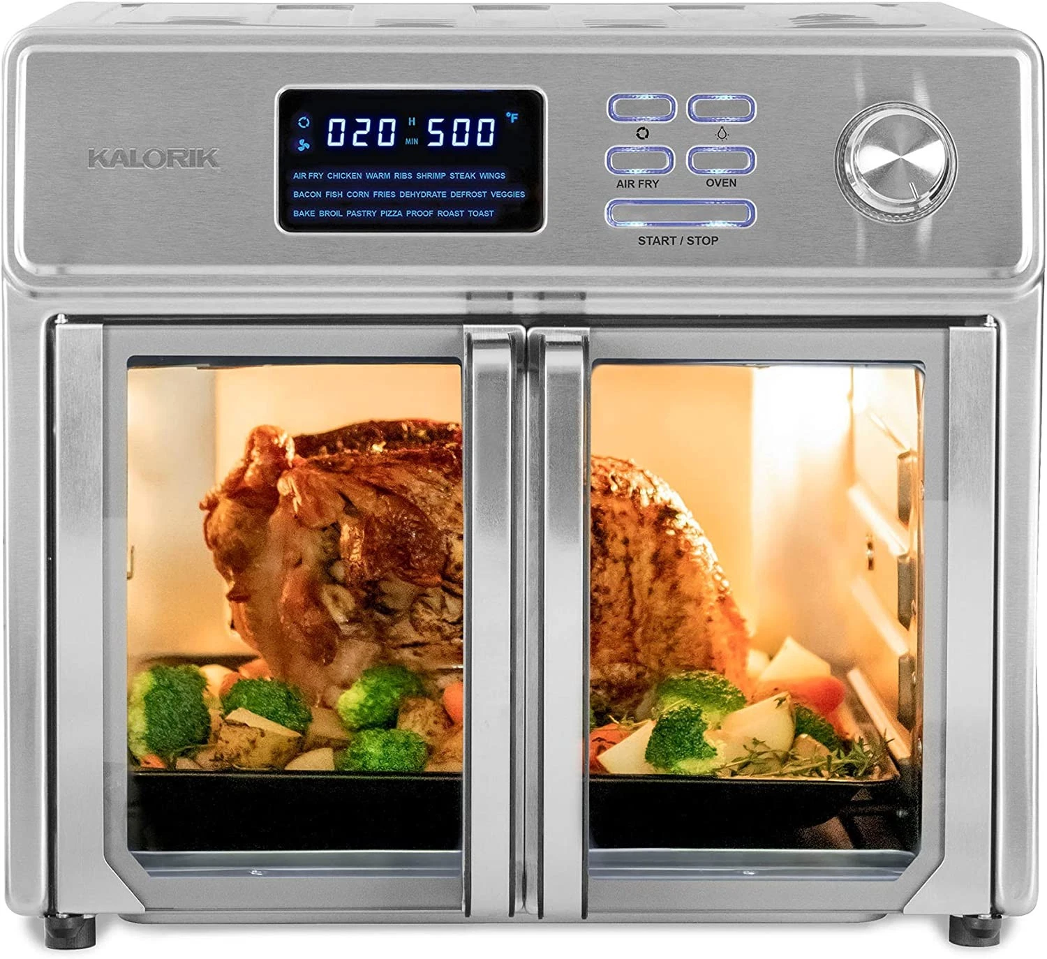 Kalorik MAXX 26 QT Stainless Steel Digital Air Fryer Oven AFO-46045-SS
Opens in a new window or tab