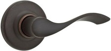 Kwikset 200BL Balboa Reversible Passage Leverset From The Security Series Bronze