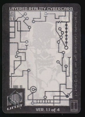 Harris Comics Layered Reality Cybercard Ver. 1.1 Of 4 1993
