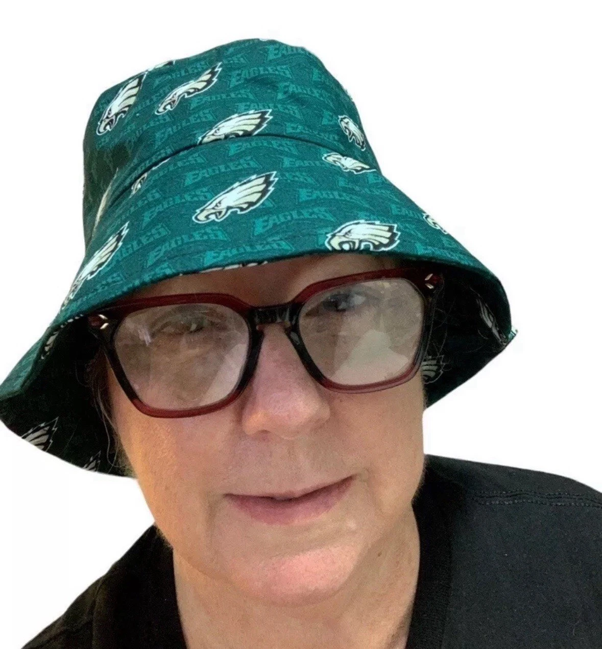 Philadelphia Eagles Bucket Hat Multi Cotton Adjustable Lined NWT Unisex Gift
