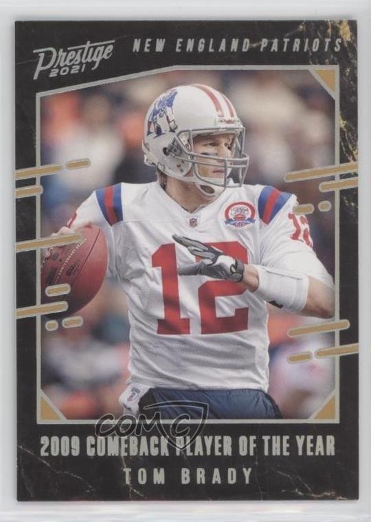 2021 Panini Prestige Prestigious Moments Tom Brady #PM-20 l2s