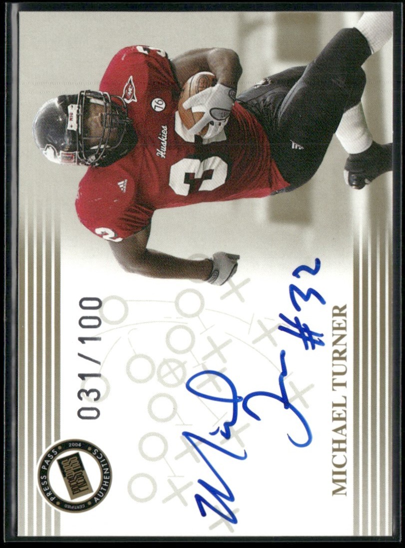 Michael Turner Press Pass Certified Autograph # Gold