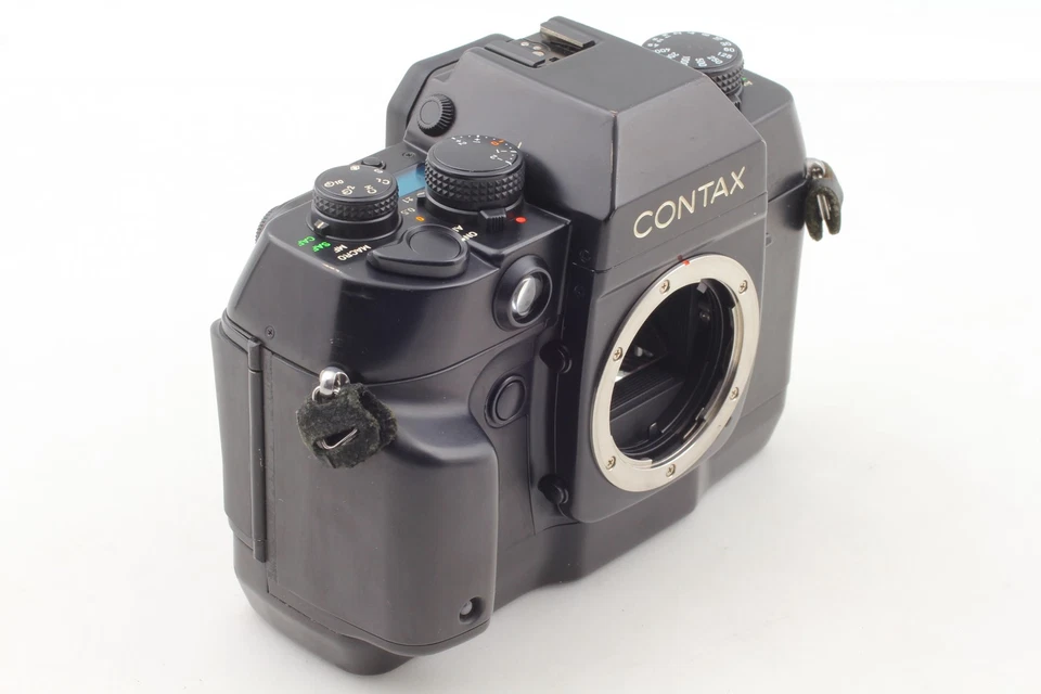 All Works [Near MINT] Contax AX SLR 35mm Film Camera Black Body From JAPAN - Image 3 of 4