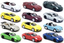 Herpa - Porsche 911 Turbo Cabrio - modellino auto colore a scelta 1:87 H0