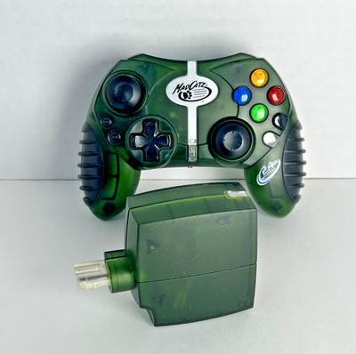 Mad Catz 2007 Original Xbox Wireless MicroCon Controller w/ Receiver 4586 2.4ghz