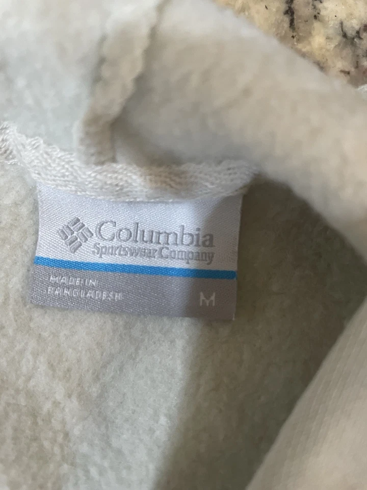 Sudadera con capucha Columbia Cream para mujer talla M Foto 4 de 4