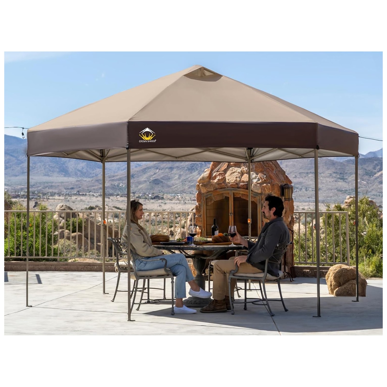 Tent For Events, Beige/coffee (used)