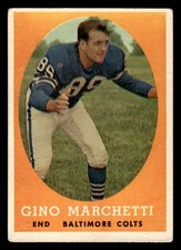 1958 Topps #16 Gino Marchetti VG/EX