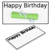 Geschenk Happy Birthday Geschenkidee Geldscheingeschenk Geburtstag Verpackung