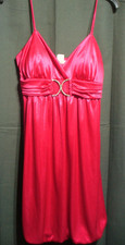 Taboo Brand Hot Pink Dress Size Large pre-owned