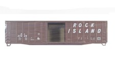 HO Walthers Rock Island 50ft Waffle-Side Slide Door Box Car New Kit 27326