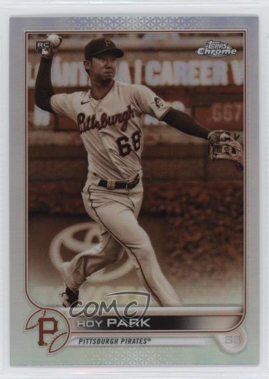2022 Topps Chrome Sepia Refractor Hoy Park #32 00jz