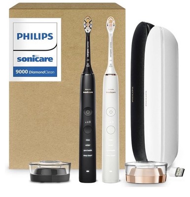 DiamondClean 9000 Electric Toothbrush - Sonic Toothbrush with App, Pressure New
