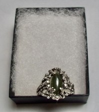 VINTAGE - STERLING SILVER - RING - .925 - SIZE 7 1/2