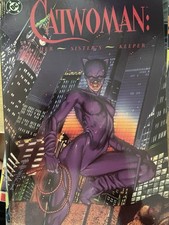 CATWOMAN HER SISTER’S KEEPER TPB 1st Print DC Comics 1991 High Grade
