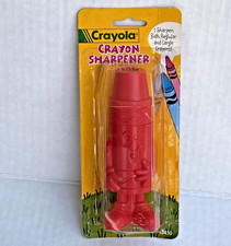 1995 Crayola Red Crayon Sharpener Binney  Smith New Sealed  3450 VTG