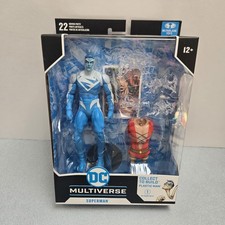 McFarlane Toys DC Multiverse Superman JLA 7 Action Figure Plastic Man BAF NEW