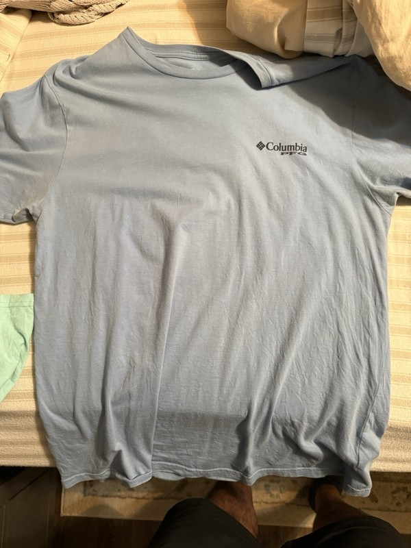 Columbia Men's PFG Shirt Large Green