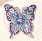 iron on patch/applique butterfly 2+ 1/4 x 2 +1/4-inch FREE SHIPPING