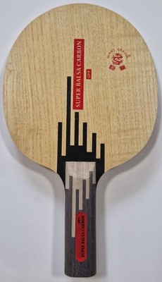Tischtennis-Holz Giant Dragon Super Balsa Carbon gerade 68 Gramm wie Neu!!!