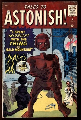 TALES TO ASTONISH #7 2.5 // MARVEL COMICS 1960