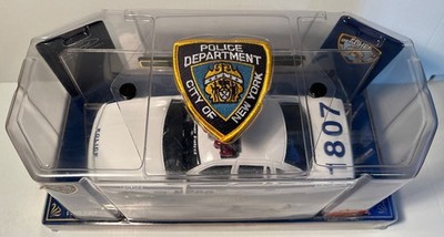Code 3 NYPD Police Car Die Cast Collectible 1/24 Premier Chiefs