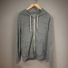 American Eagle Outfitters Womens Lightweight Zip Up Hooded Jogging Sweatshirt L