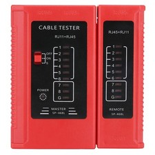 WZ-468 RJ45 And RJ11 Network Cable Tester Ethernet LAN Network Test Tool New