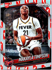 Makayla Timpson 2025 Panini Prizm WNBA Rookie Logo Prizm #14 Indiana Fever RC