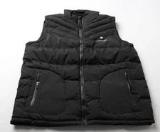 Norwell Men's Solid Lightweight Heated Zip Front Vest CN6 Black Size XL